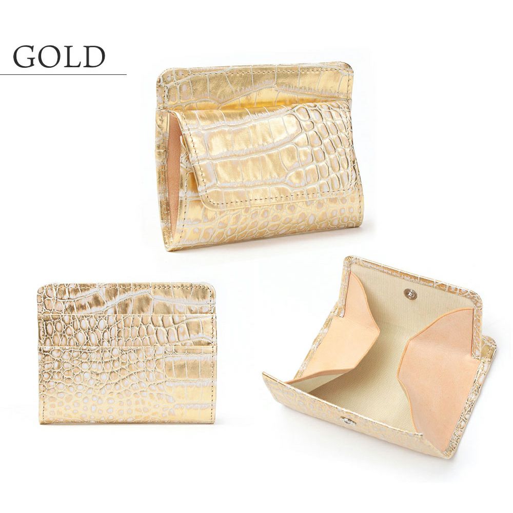 財布_イスキア_薄札入れ_カーリ2_ゴールド