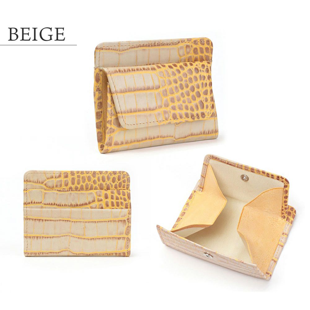 財布_イスキア_薄札入れ_カーリ2_ベージュ