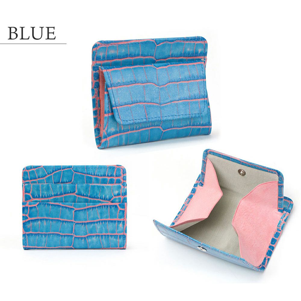 財布_イスキア_薄札入れ_カーリ2_ブルー