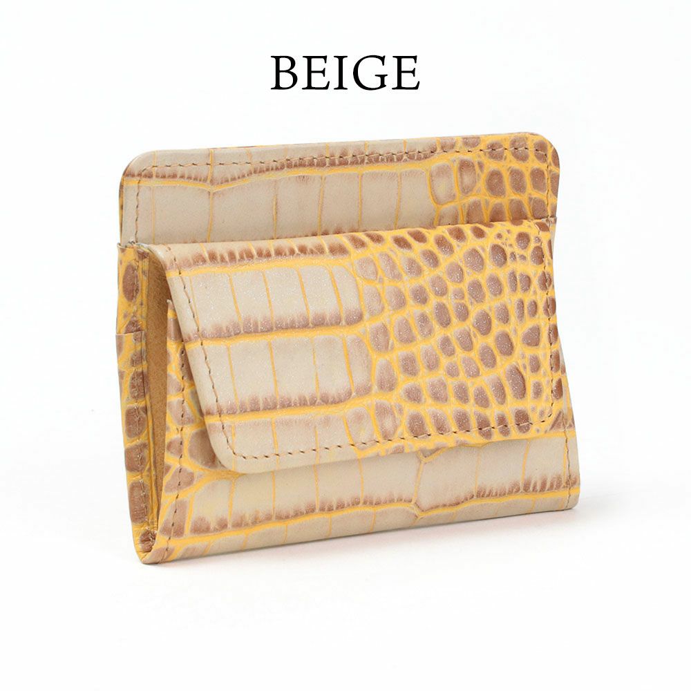 財布_イスキア_薄札入れ_カーリ2_ベージュ