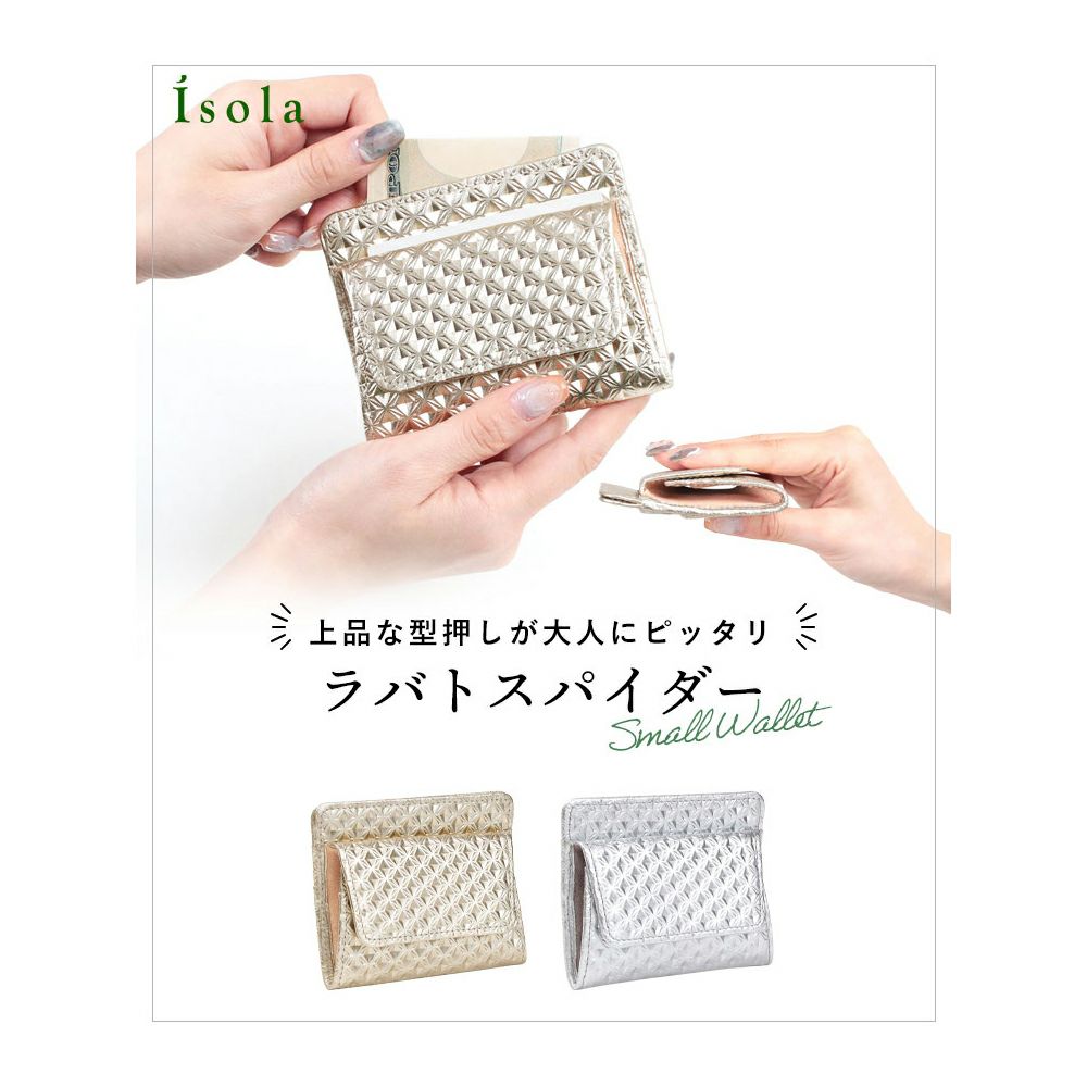 イスキア_薄札入れ_ラバトスパイダー_メイン