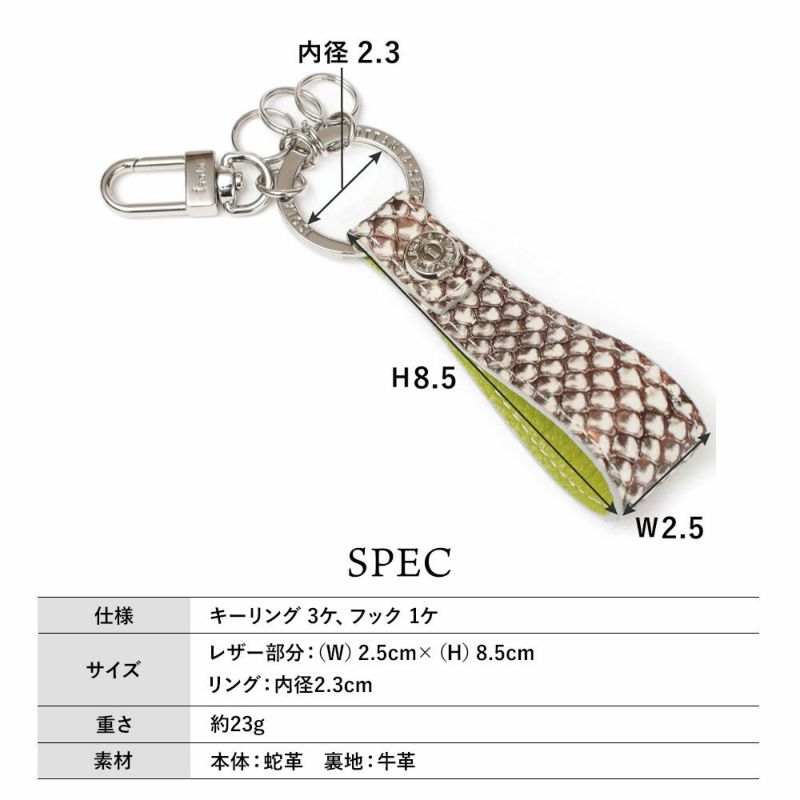単品＿タカロア＿キーリング＿カラーサイズ