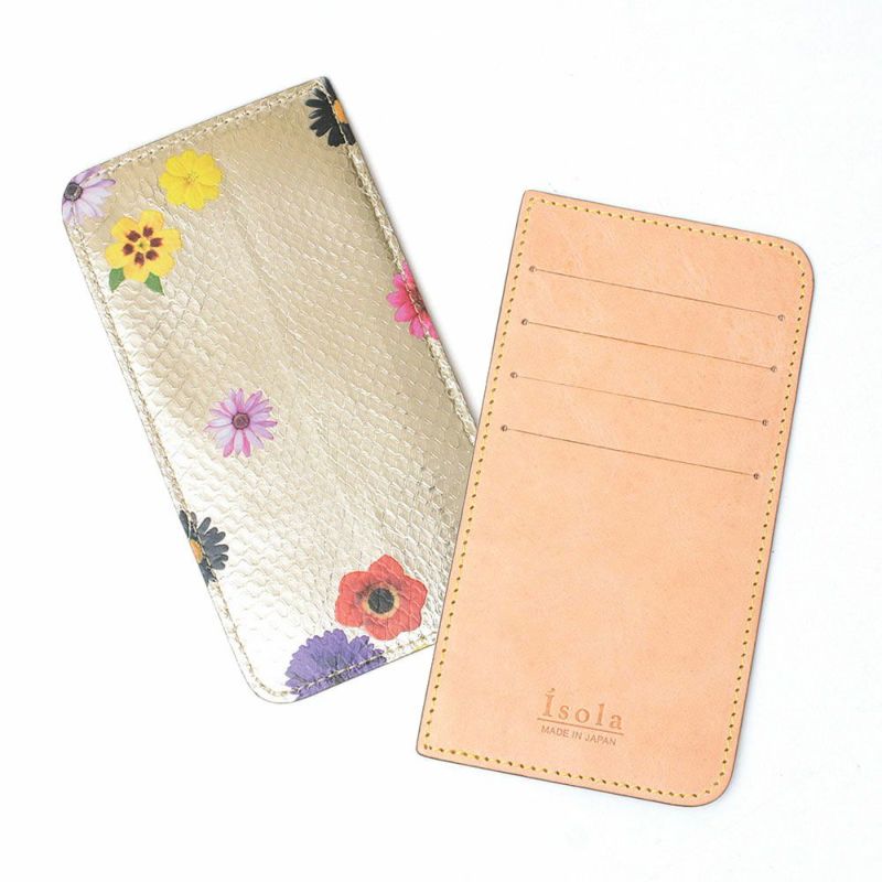 ラミナフィオーレ＿サンタフェ＿パイソン＿蛇革＿薄型長財布＿フラグメント＿カードスリット