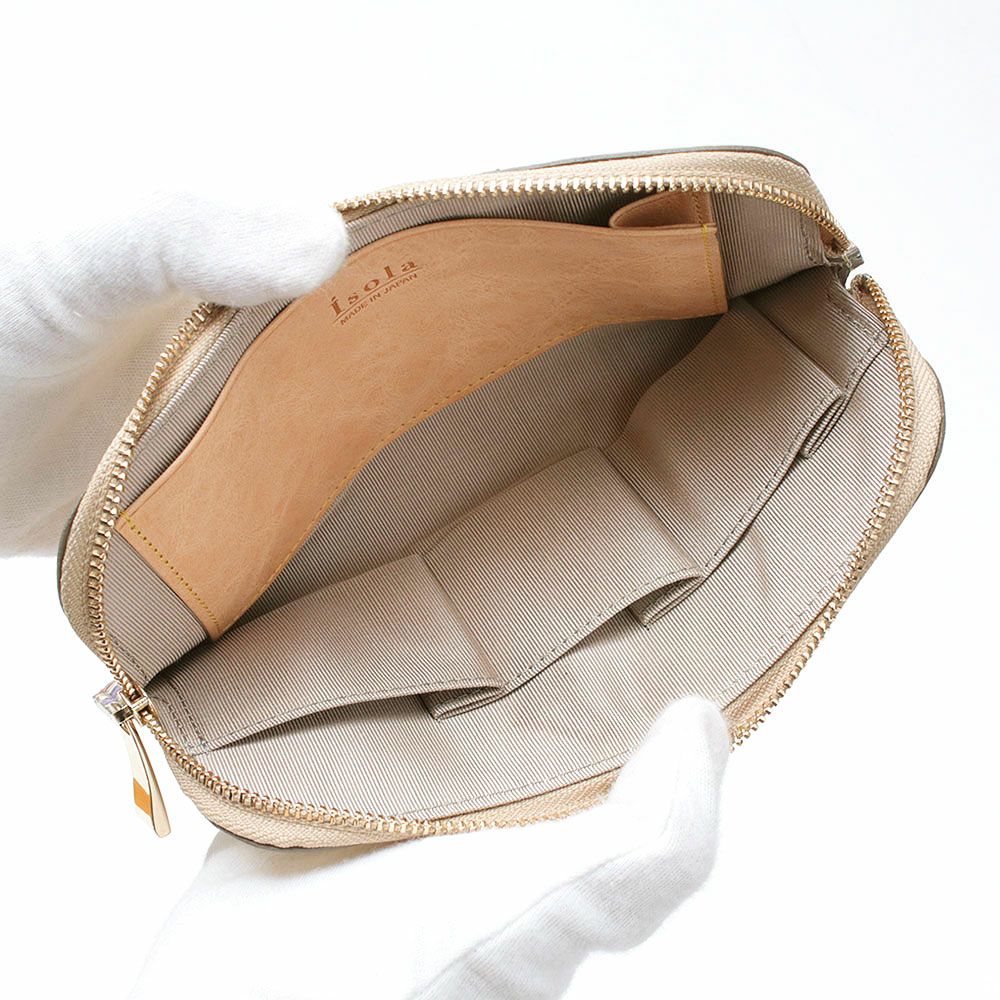 ラミナフィオーレ＿サンタフェ＿パイソン＿蛇革＿薄型長財布＿フラグメント＿中身