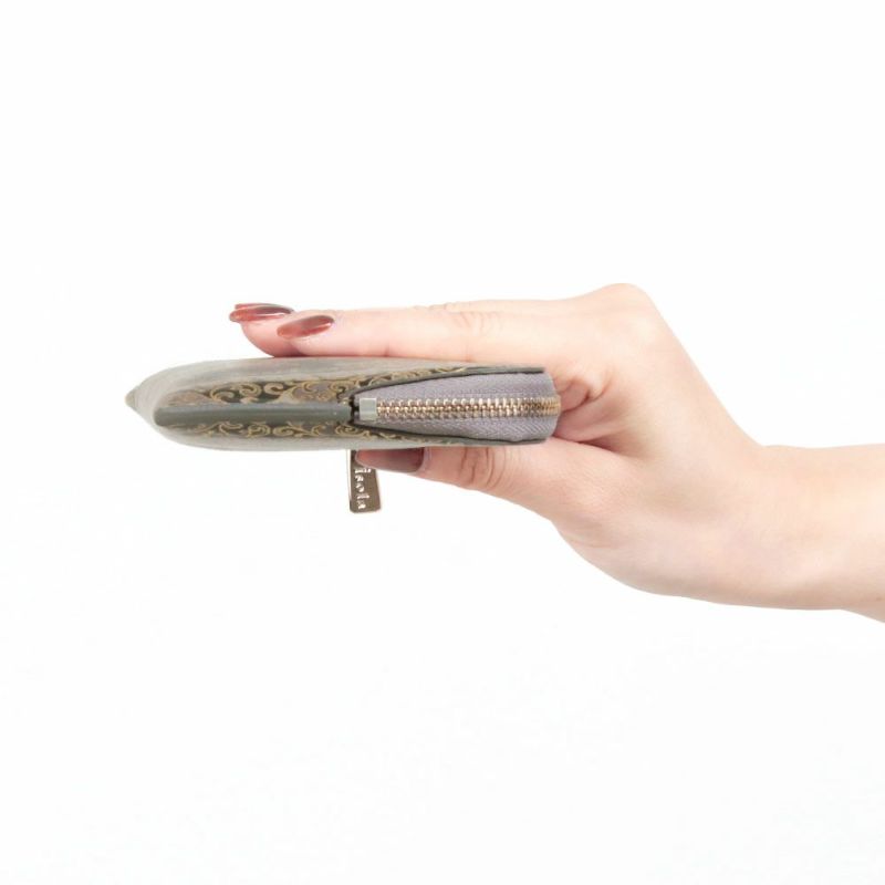 モロッコ＿サンタフェ＿薄型長財布＿スマートウォレット＿フラグメント＿サイド