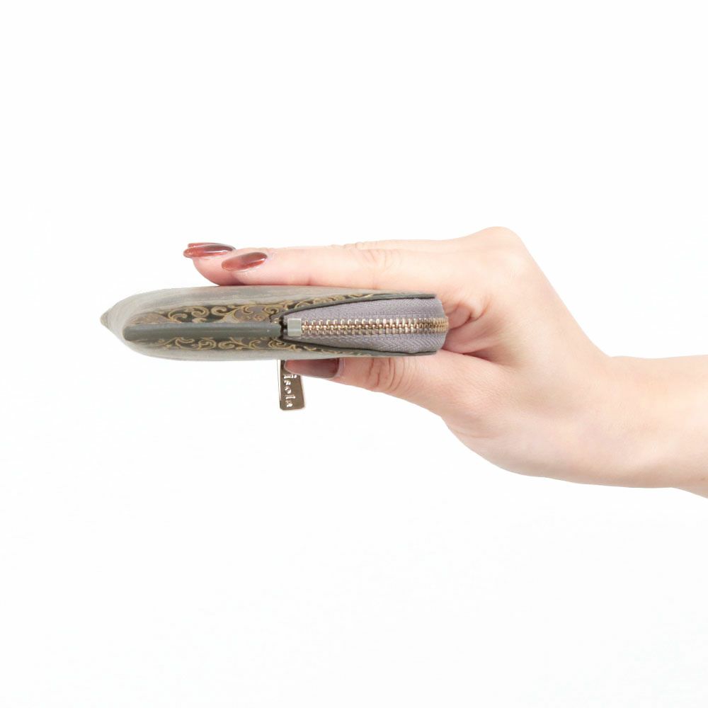 モロッコ＿サンタフェ＿薄型長財布＿スマートウォレット＿フラグメント＿サイド