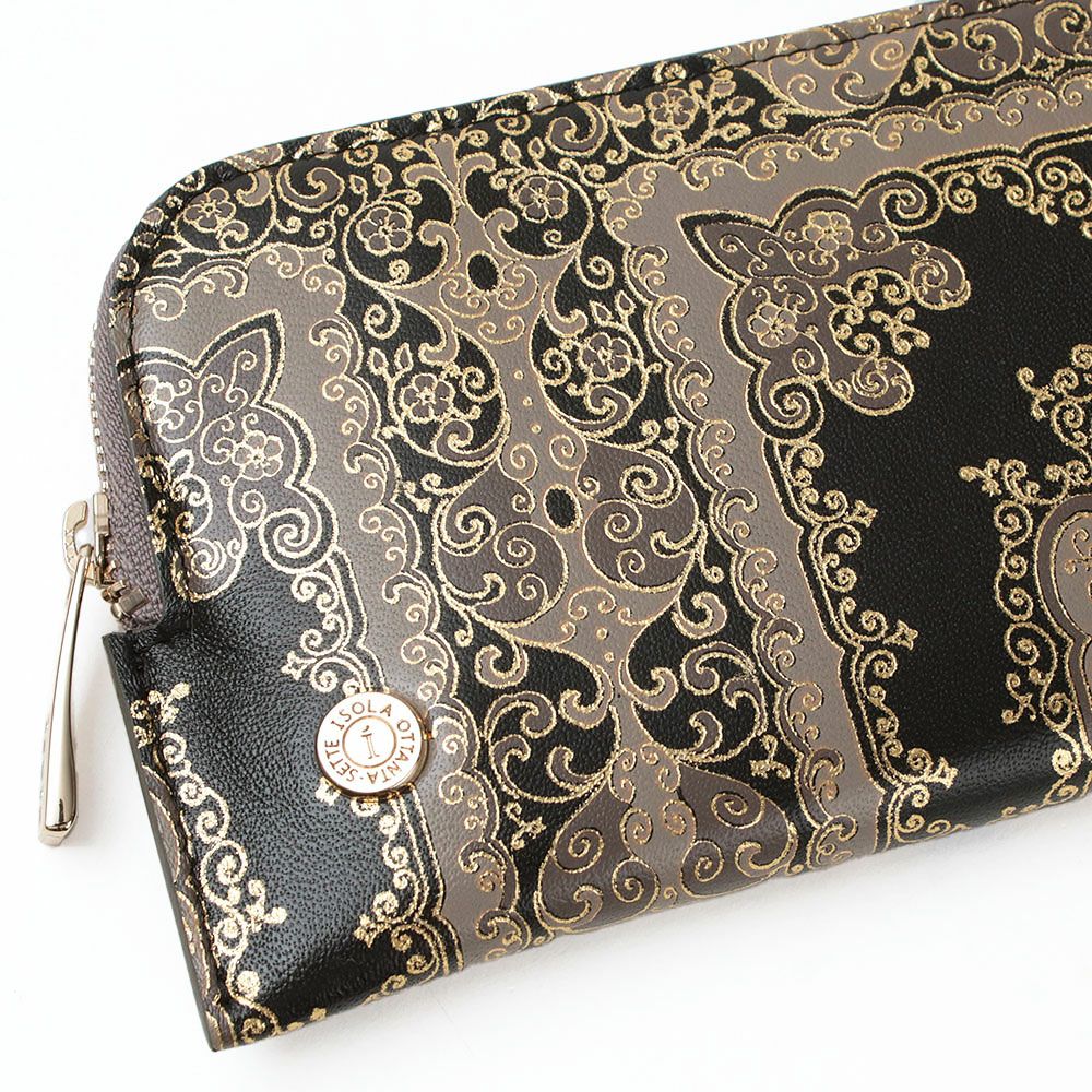 モロッコ＿サンタフェ＿薄型長財布＿スマートウォレット＿フラグメント＿革