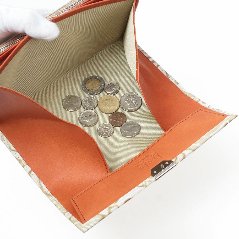 サングリア＿マルタ＿三段錠＿型押し＿コインケース