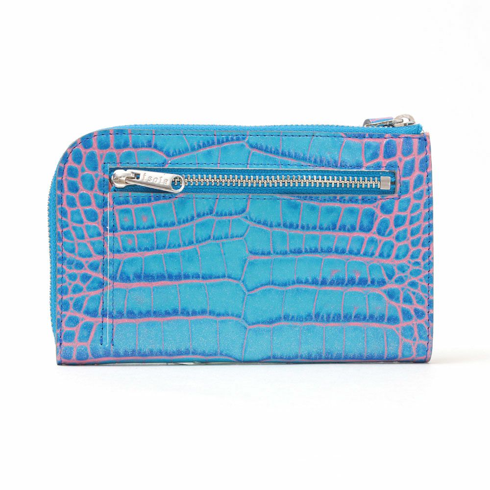 カーリ2＿マチ付きL字ファスナー中＿コンパクト財布＿ミニ財布＿クレタ＿背面