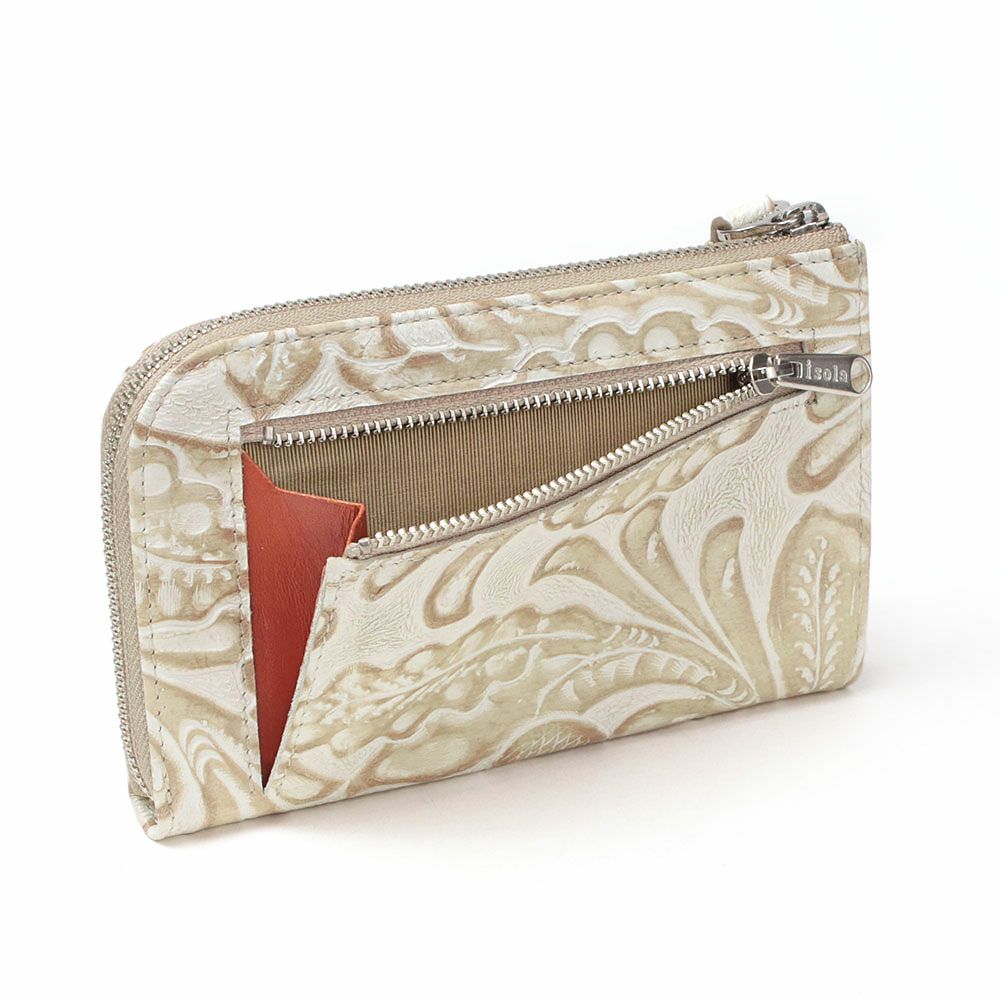 サングリア＿L字ファスナー中＿クレタ＿コンパクト財布＿背面ファスナー