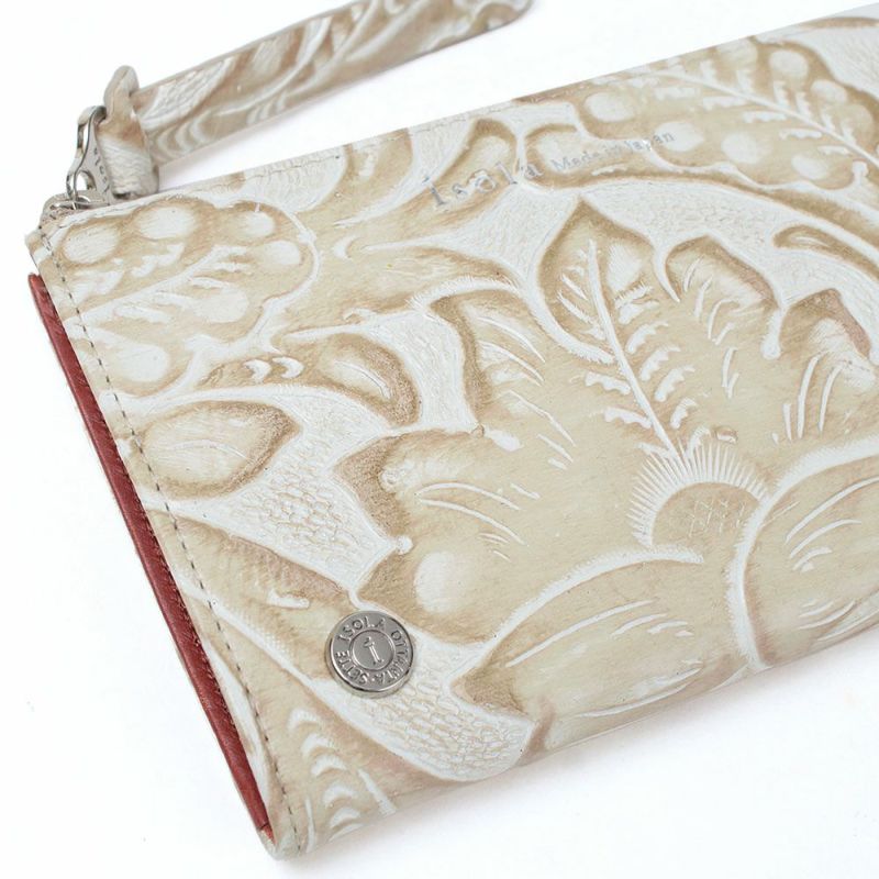 サングリア＿L字ファスナー中＿クレタ＿コンパクト財布＿革