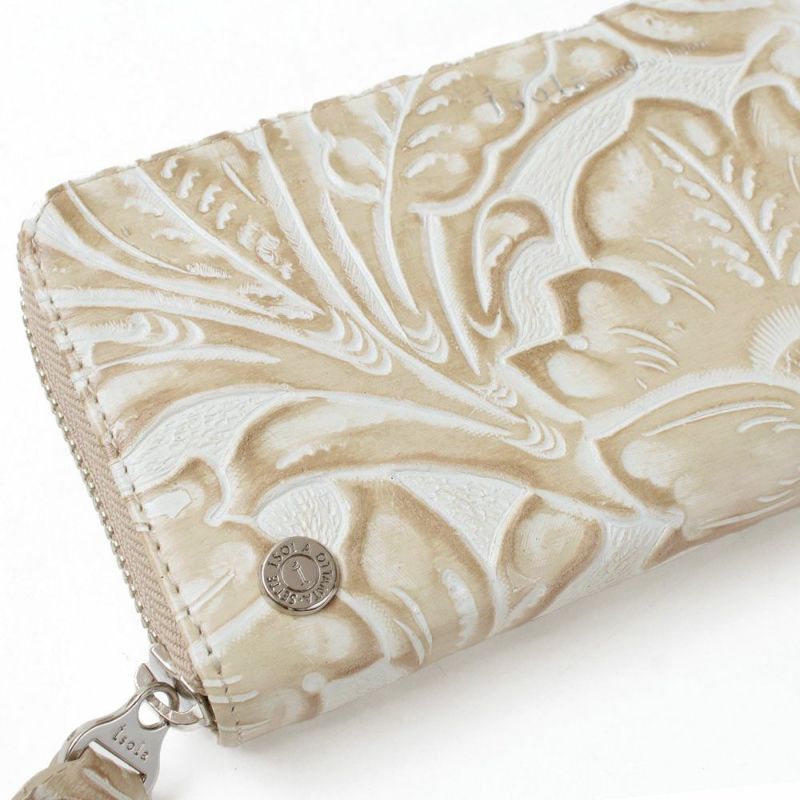 サングリア＿ラウンドファスナー＿サリーナ＿長財布＿スリム長財布＿革