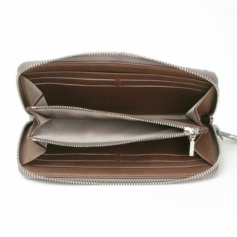 マットパイソン＿スリムラウンドファスナー＿薄型長財布＿サリーナ＿中身