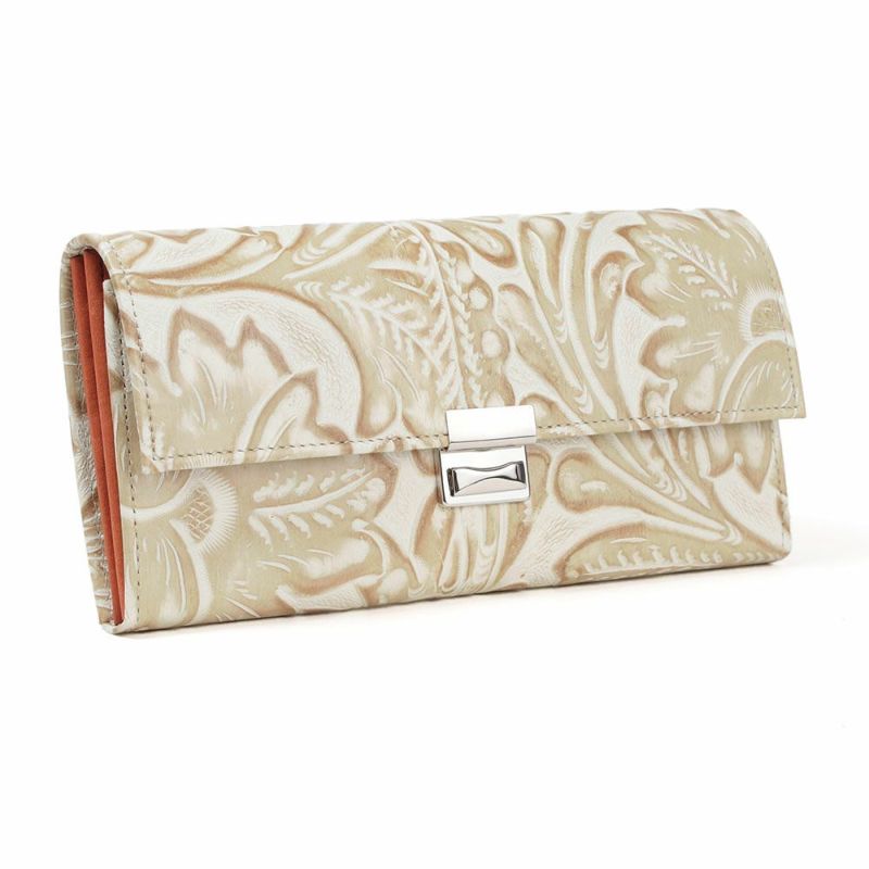 サングリア＿サントリーニ＿束入れ三段錠＿型押し＿正面