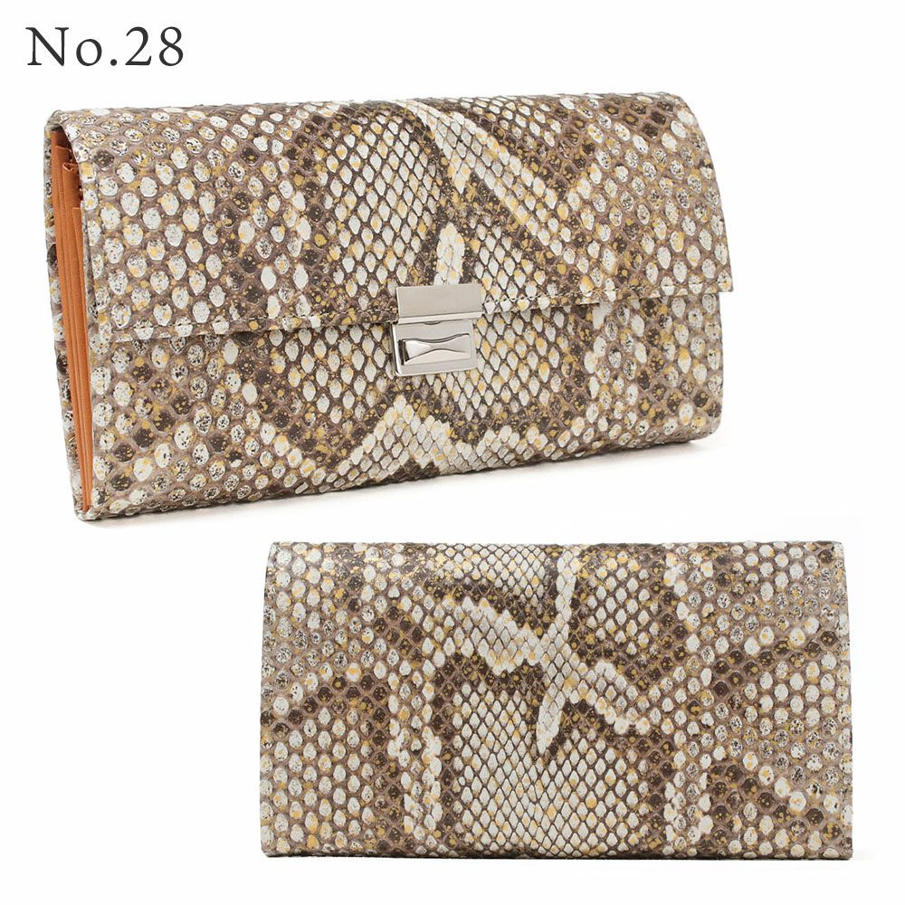 単品＿マルタ＿三段錠＿ギャルソン＿パイソン＿NO.28