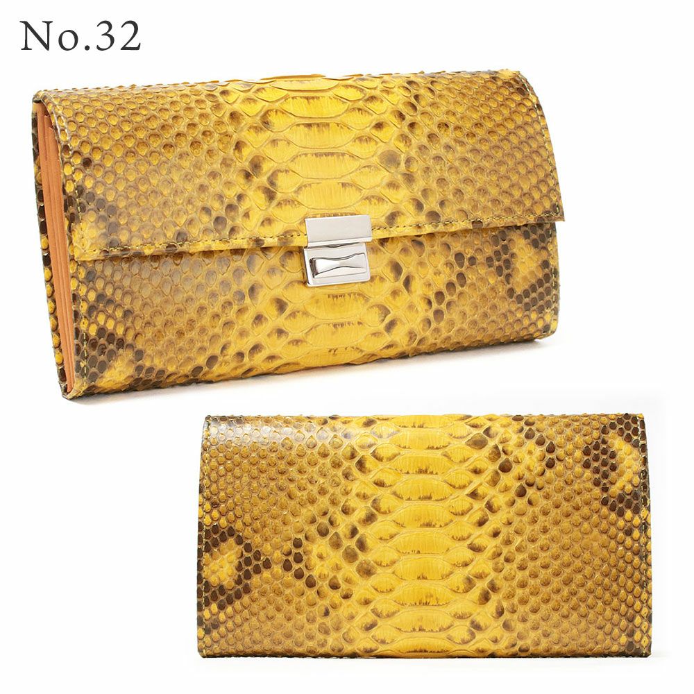 単品＿マルタ＿三段錠＿ギャルソン＿パイソン＿NO.32