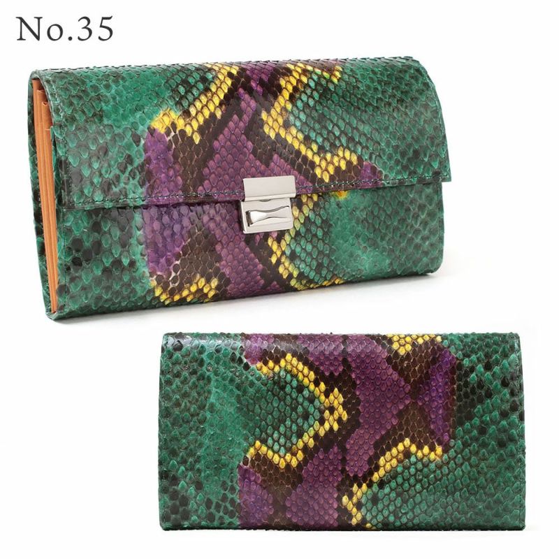 単品＿マルタ＿三段錠＿ギャルソン＿パイソン＿NO.35