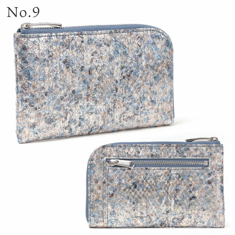 単品＿限定＿ミコノス＿L字ファスナー中＿コンパクト財布＿パイソン＿蛇＿バリエーション