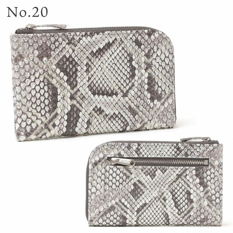 単品＿限定＿ミコノス＿L字ファスナー中＿コンパクト財布＿パイソン＿蛇＿バリエーション