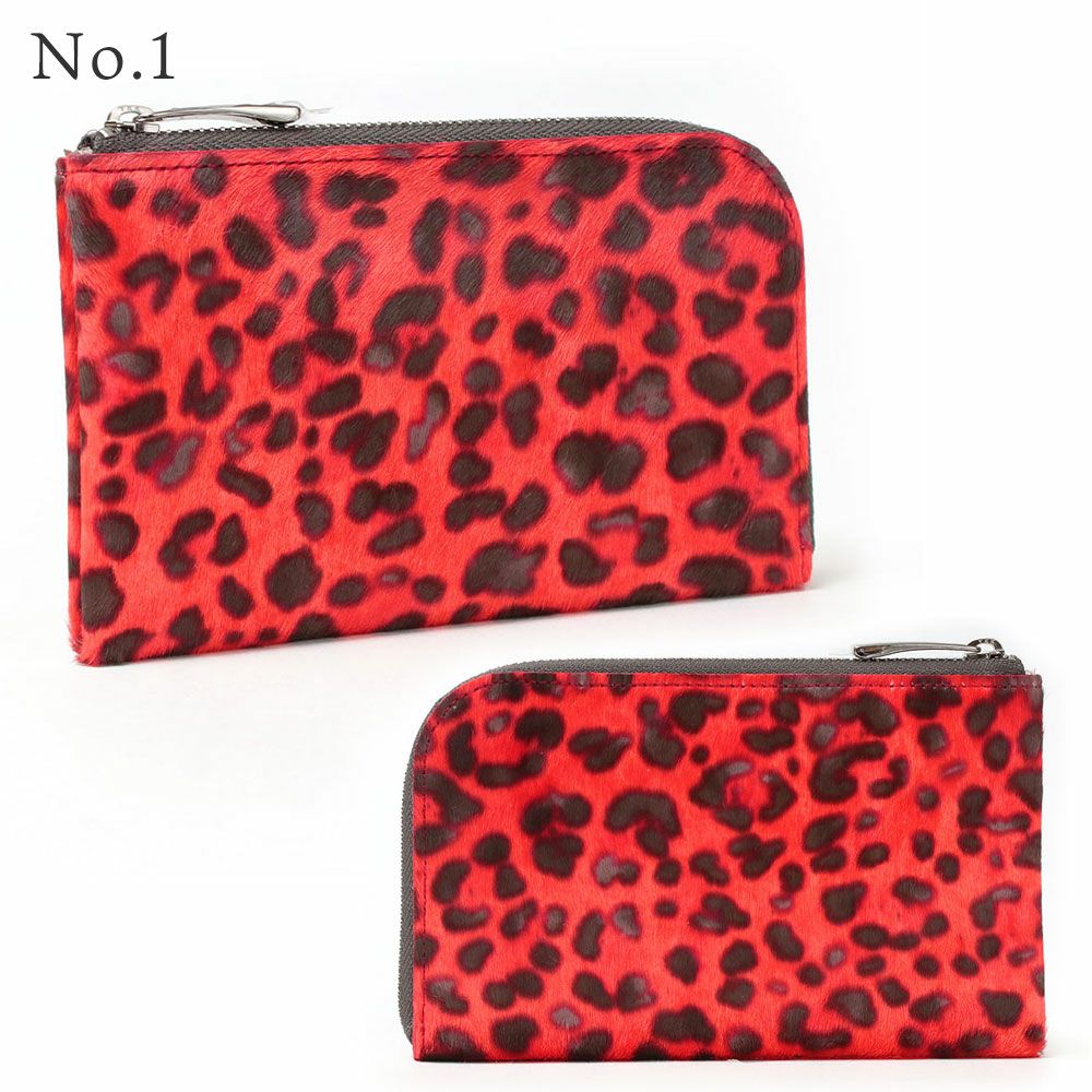 限定＿ミコノス＿L字ファスナー中＿コンパクト財布＿ヘアカーフ＿ハラコ＿バリエーション