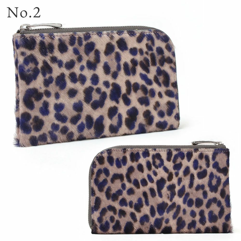 限定＿ミコノス＿L字ファスナー中＿コンパクト財布＿ヘアカーフ＿ハラコ＿バリエーション