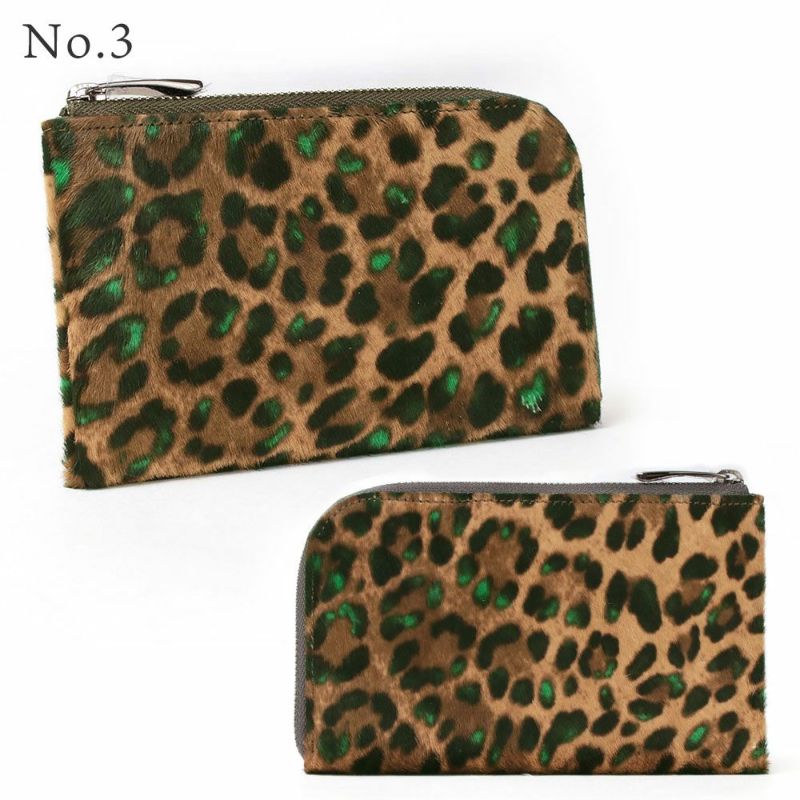 限定＿ミコノス＿L字ファスナー中＿コンパクト財布＿ヘアカーフ＿ハラコ＿バリエーション