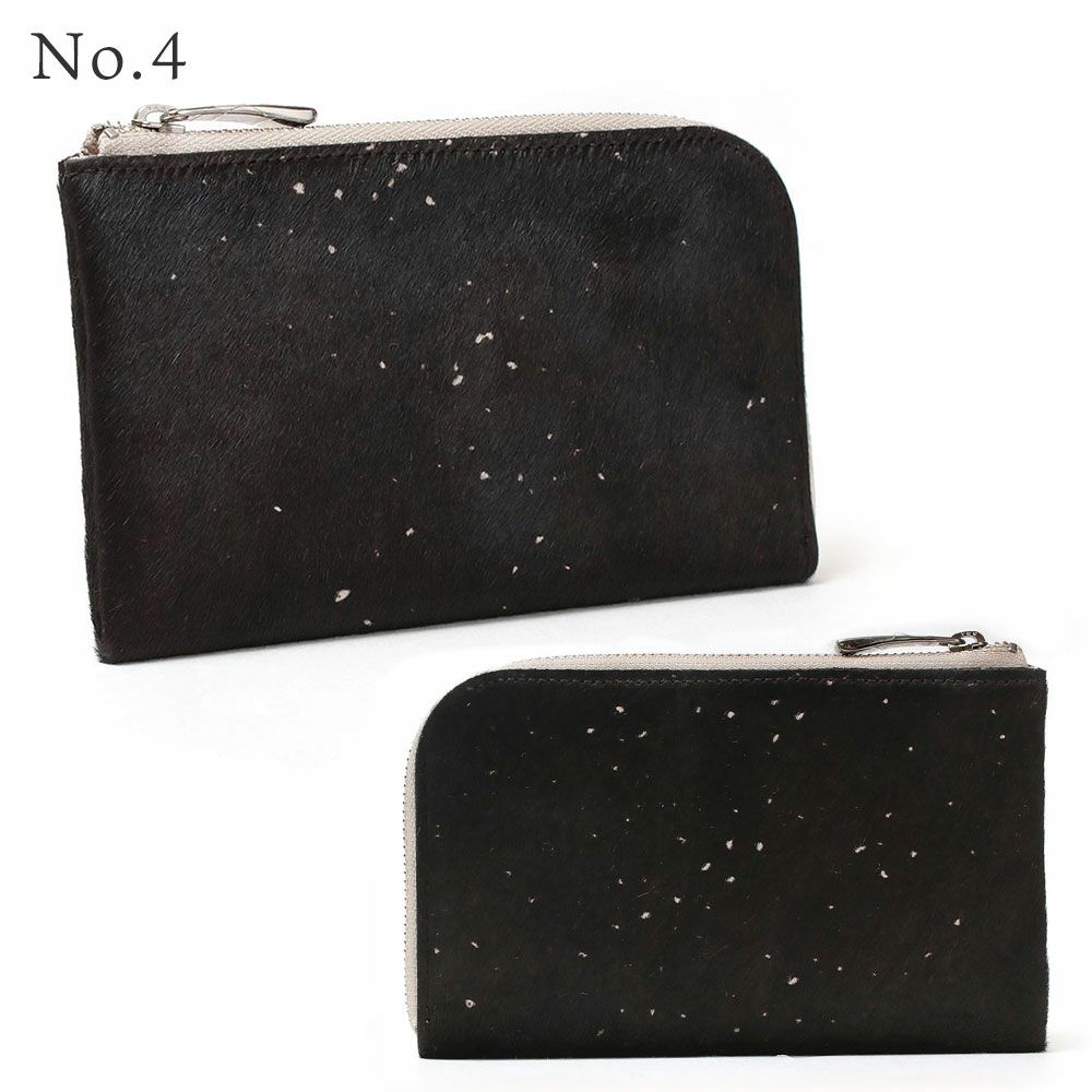 限定＿ミコノス＿L字ファスナー中＿コンパクト財布＿ヘアカーフ＿ハラコ＿バリエーション