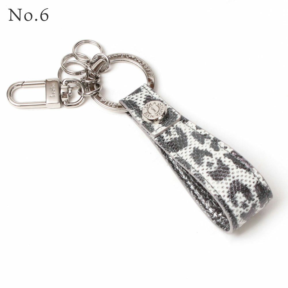 単品＿スペシャル＿タカロア＿キーリング＿パイソン＿蛇革＿NO.6